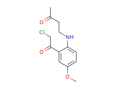 4-[2-(2-chloroacetyl)-4-methoxyphenylamino]butan-2-one