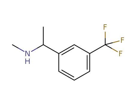 Molecular Structure of 118761-99-2 (N-Methyl-1-[3-(trifluoromethyl)phenyl]ethylamine)