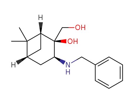 (1R,2R,3S,5R)-3-benzylamino-2-hydroxymethyl-6,6-dimethylbicyclo[3.1.1]heptan-2-ol