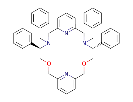 (5R,15R)-6,14-dibenzyl-5,15-diphenyl-3,17-dioxa-6-14-23,24-tetraazatricyclo[17.3.1.1(8,12)]tetracosa-1<sup>(23)</sup>,8,10,12<sup>(24)</sup>,19,21-hexaene