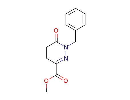 Molecular Structure of 1297284-35-5 (methyl 1-benzyl-6-oxo-1,4,5,6-tetrahydropyridazine-3-carboxylate)