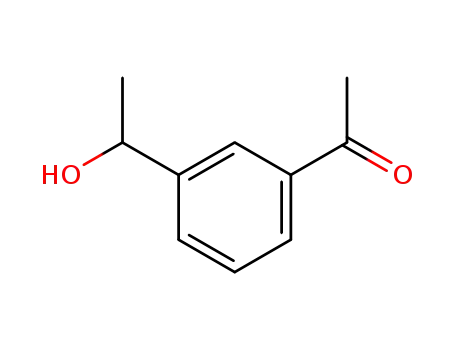 Molecular Structure of 22583-62-6 (Ethanone, 1-[3-(1-hydroxyethyl)phenyl]-)