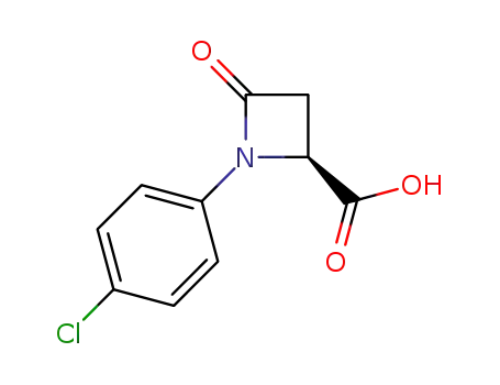 (S)-1-(4-chlorophenyl)-4-oxoazetidine-2-carboxylic acid