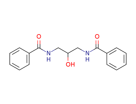 Molecular Structure of 101798-10-1 (Benzamide, N,N'-(2-hydroxy-1,3-propanediyl)bis-)