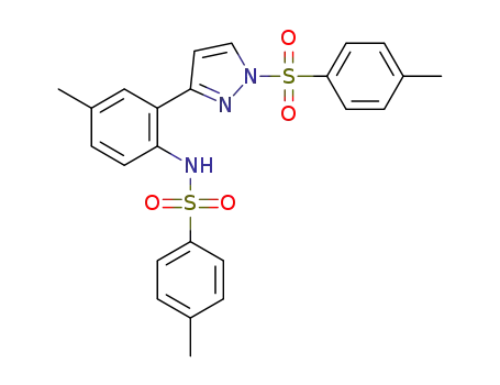 4-methyl-N-(4-methyl-2-{1-[(4-methylphenyl)sulfonyl]-1Hpyrazol-3-yl}phenyl)benzenesulfonamide