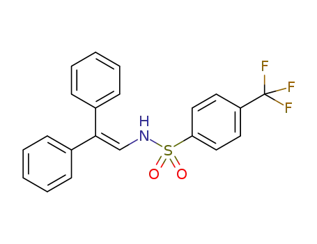 N-(2,2-diphenylvinyl)-4-(trifluoromethyl)benzenesulfonamide