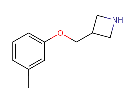 Molecular Structure of 954223-60-0 (3-m-Tolyloxymethyl-azetidine)