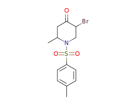5-bromo-2-methyl-1-tosylpiperidin-4-one