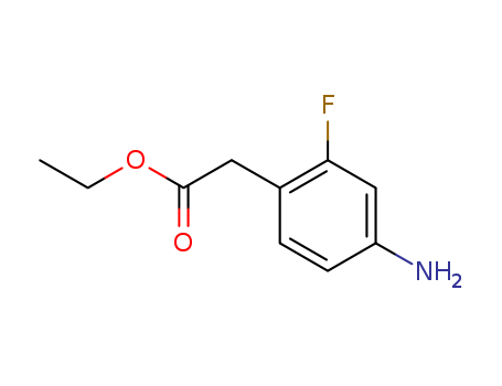Ethyl 2-(4-aMino-2-fluorophenyl)acetate cas no. 73781-63-2 98%