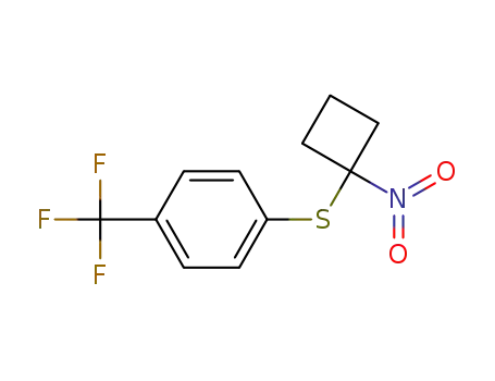 1-nitro-1-(p-trifluoromethylphenylthio)cyclobutane