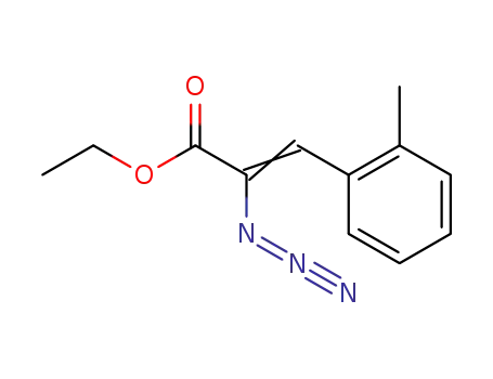 ethyl 2-azido-3-(2-methylphenyl)propenoate