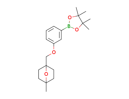 1-methyl-4-[3-(4,4,5,5-tetramethyl[1,3,2]dioxaborolan-2-yl)phenoxymethyl]-7-oxabicyclo[2.2.1]heptane