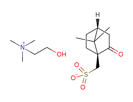 Molecular Structure of 1639366-27-0 ([cholinium][(S)-camphorsulfonate])