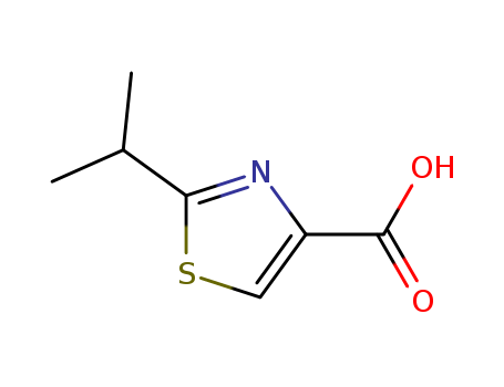 2-isopropyl-1,3-thiazole-4-carboxylic acid(SALTDATA: FREE)