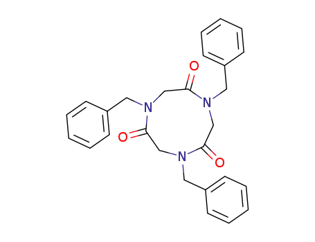 1H-1,4,7-Triazonine-2,5,8(9H)-trione,
tetrahydro-1,4,7-tris(phenylmethyl)-