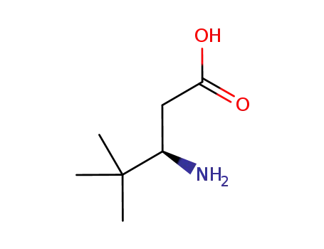 Molecular Structure of 367278-49-7 ((R)-3-t-Butyl-beta-alanine)