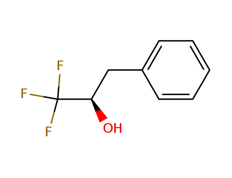 Molecular Structure of 108535-39-3 ((R)-1,1,1-trifluoro-2-hydroxy-3-phenylpropane)