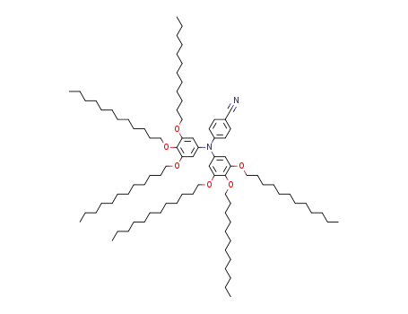 4-(bis(3,4,5-tris(dodecyloxy)phenyl)amino)benzonitrile