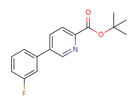 tert-butyl 5-(3-fluorophenyl)picolinate