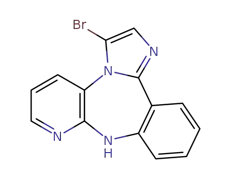 3-bromo-9H-imidazo[1,2-d]pyrido[2,3-b][1,4]benzodiazepine