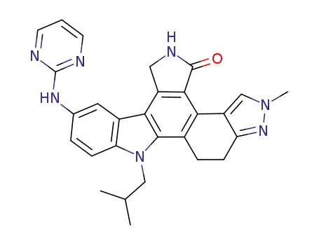 Molecular Structure of 856691-93-5 (CEP-11981)
