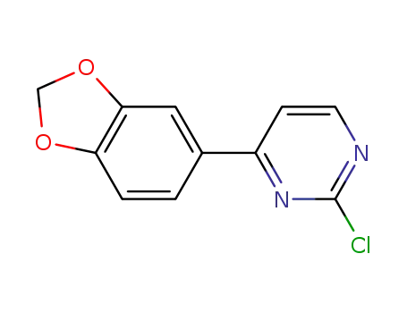 4-(benzo[d][1,3]dioxol-5-yl)-2-chloropyrimidine