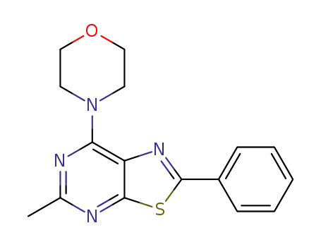 4-(5-methyl-2-phenylthiazolo[5,4-d]pyrimidin-7-yl)morpholine