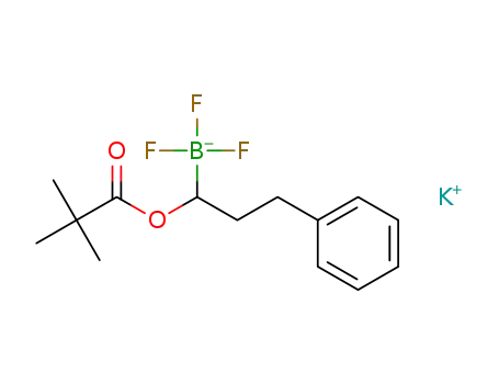 potassium (1-pivaloyloxy-3-phenylpropyl)trifluoroboranuide