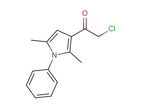 2-CHLORO-1-(2,5-DIMETHYL-1-PHENYL-1H-PYRROL-3-YL)ETHANONE