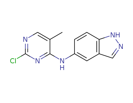N-(2-chloro-5-methylpyrimidin-4-yl)-1H-indazol-5-amine