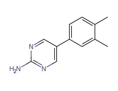 5-(3,4-dimethylphenyl)pyrimidin-2-amine