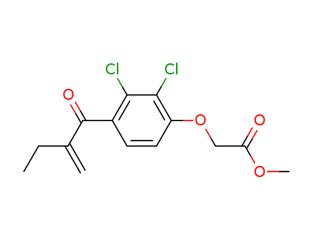 Acetic acid, [2,3-dichloro-4-(2-methylene-1-oxobutyl)phenoxy]-, methyl ester