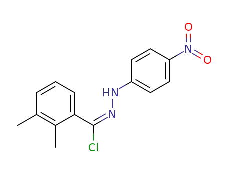(E)-2,3-dimethyl-N'-(4-nitrophenyl)benzohydrazonoyl chloride