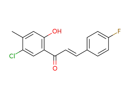 (E)-1-(5-chloro-2-hydroxy-4-methylphenyl)-3-(4-fluorophenyl)prop-2-en-1-one