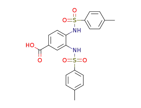 Benzoic acid, 3,4-bis[[(4-methylphenyl)sulfonyl]amino]-