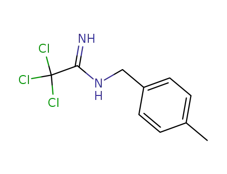 2,2,2-Trichloro-N-(4-methyl-benzyl)-acetamidine
