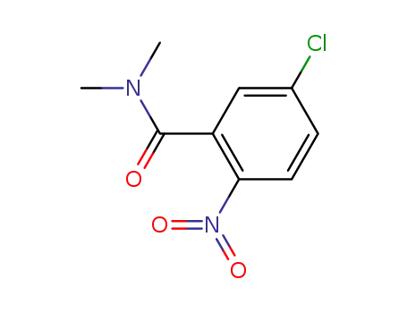 Molecular Structure of 480451-75-0 (5-CHLORO-N,N-DIMETHYL-2-NITRO-BENZAMIDE)