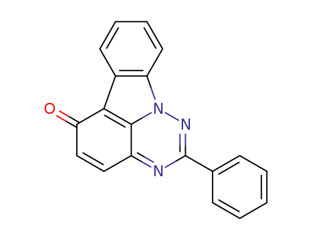 2-phenyl-6H-[1,2,4]triazino-[5,6,1-jk]carbazol-6-one