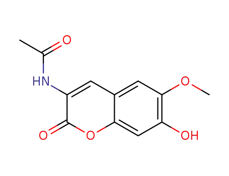 N-(7-hydroxy-6-methoxy-2-oxo-2H-chromen-3-yl)acetamide