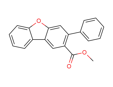 2-methoxycarbonyl-3-phenyldibenzofuran