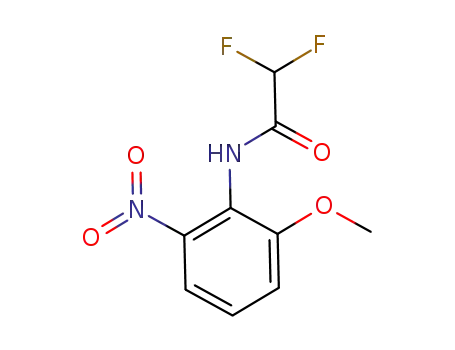 3-methoxy-2-difluoroacetamido-nitrobenzene