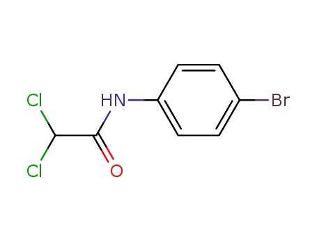 Molecular Structure of 17102-23-7 (Acetamide, N-(4-bromophenyl)-2,2-dichloro-)