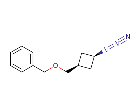 Benzene, [[(cis-3-azidocyclobutyl)methoxy]methyl]-