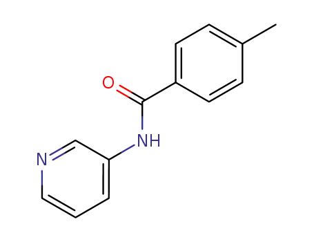 Molecular Structure of 33543-23-6 (4-methyl-N-(pyridin-3-yl)benzamide)