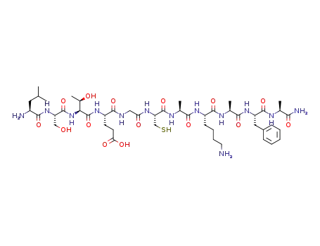 H-LSTEGCAKAFA-NH<sub>2</sub>