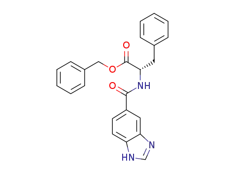 L-Phenylalanine, N-(1H-benzimidazol-5-ylcarbonyl)-, phenylmethyl ester