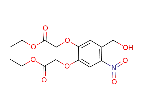4,5-bis(ethoxycarbonylmethoxy)-2-nitrobenzyl alcohol