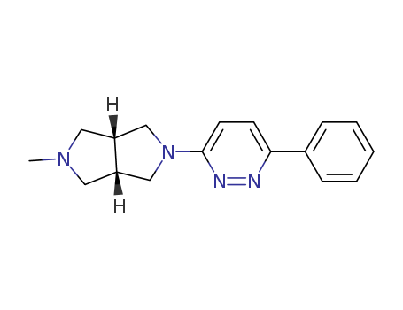 Pyrrolo[3,4-c]pyrrole, octahydro-2-Methyl-5-(6-phenyl-3-pyridazinyl)-