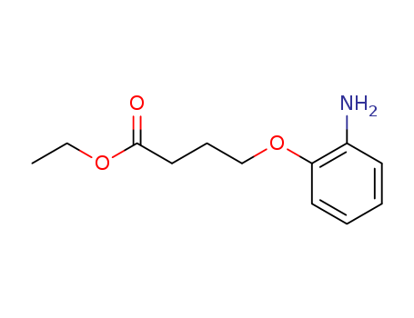 Molecular Structure of 112290-16-1 (Butanoic acid, 4-(2-aminophenoxy)-, ethyl ester)