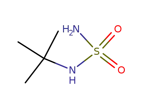Molecular Structure of 49689-97-6 (Sulfamide, (1,1-dimethylethyl)-)
